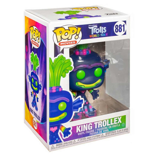 Funko Pop! Vinyl King Trollex (Trolls: World Tour)